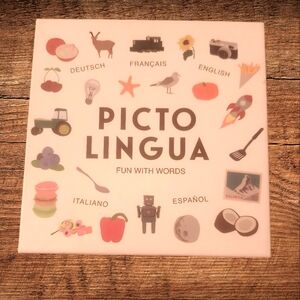 Pictolingua Fun with Words Game: learn 50 words in five languages